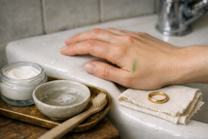 Grønne fingre fra ringe? Sådan finder du årsagen og fikser det uden panik