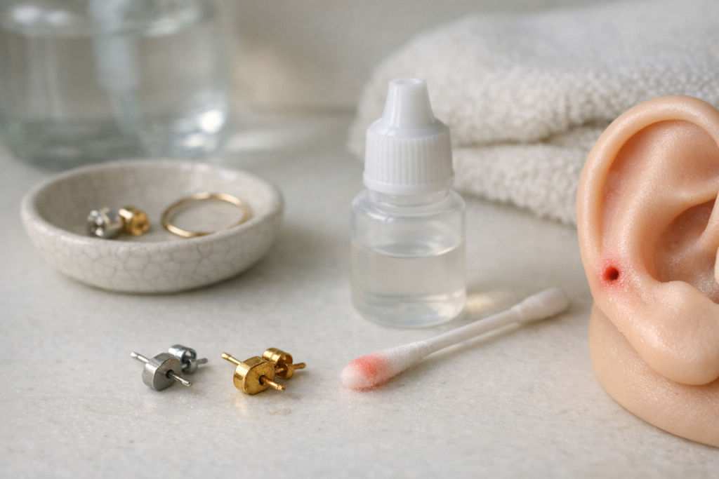 Kløende øreflipper? Min guide til nikkelfri øreringe, nye huller og den test du faktisk kan lave hjemme