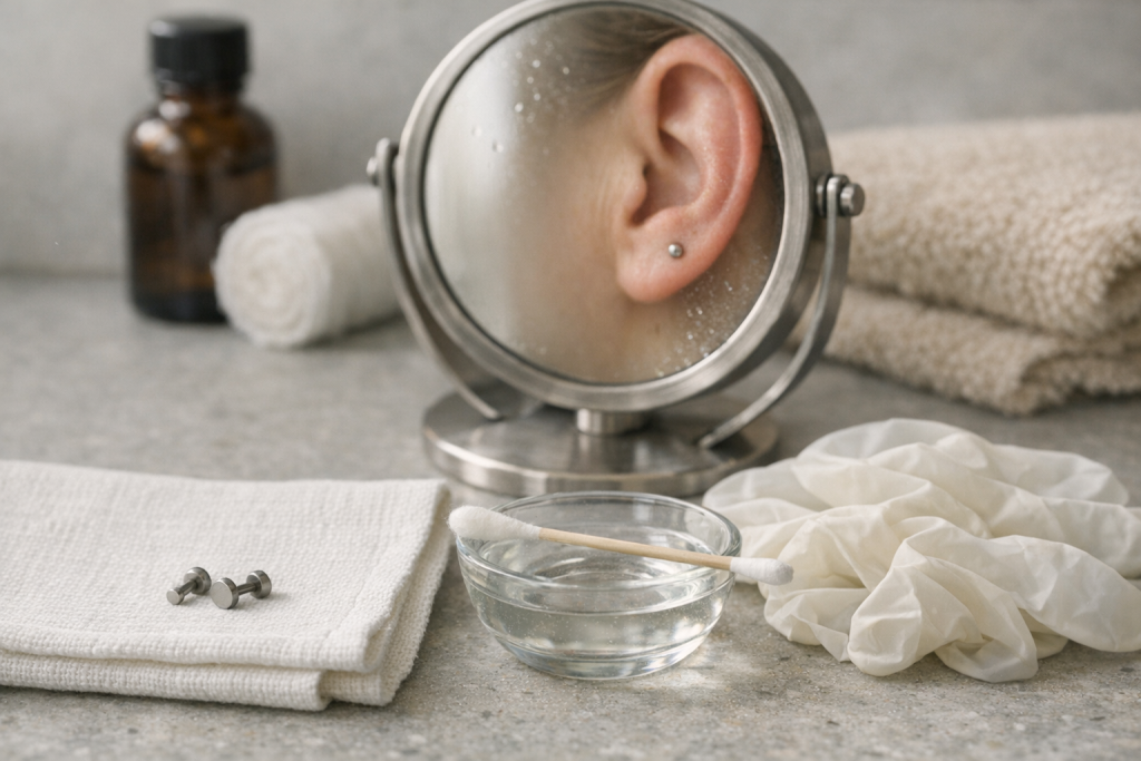 Nye huller i ørerne: Vælg det rigtige materiale, og skift øreringe uden drama