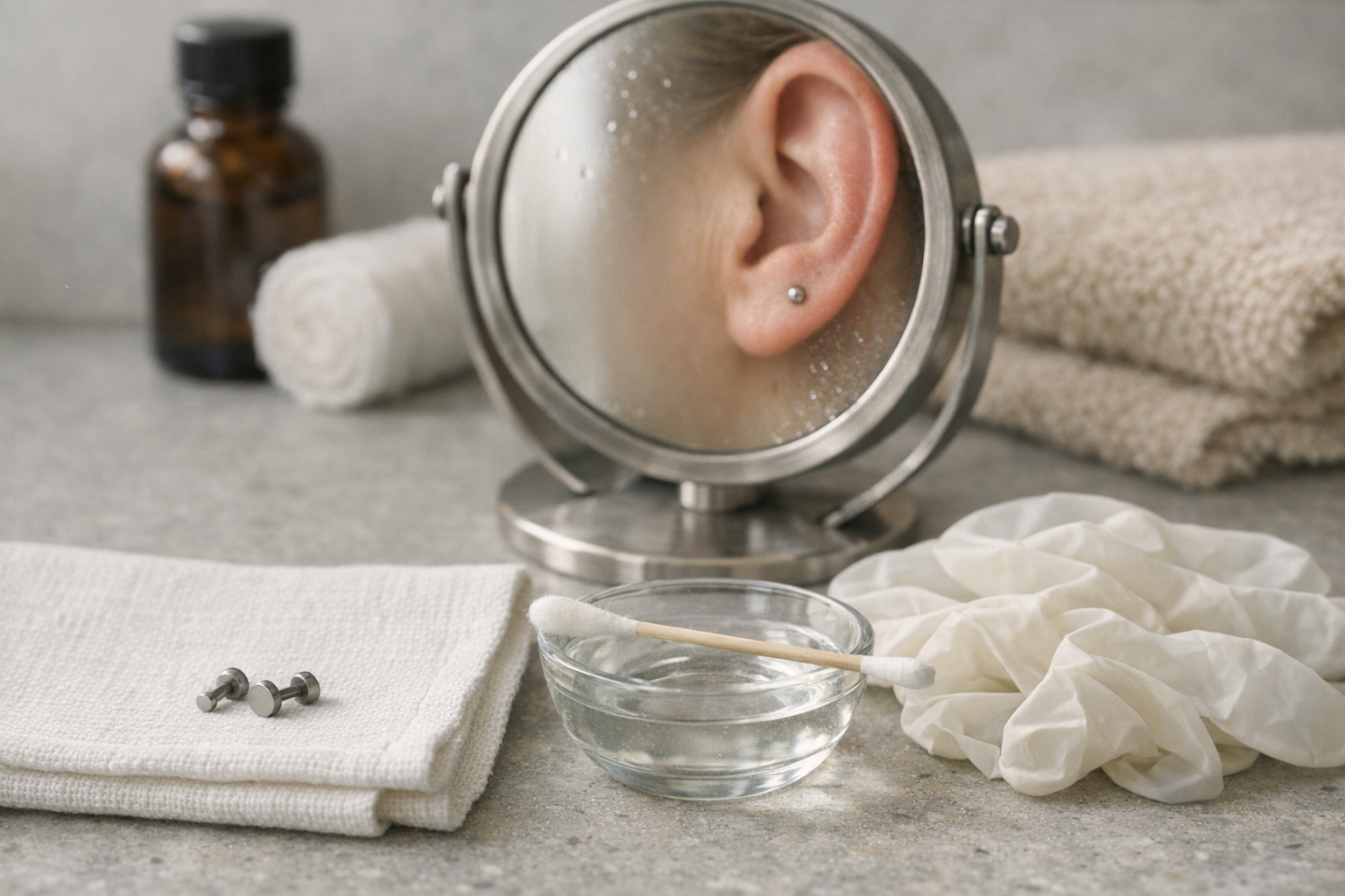 Nye huller i ørerne: Vælg det rigtige materiale, og skift øreringe uden drama