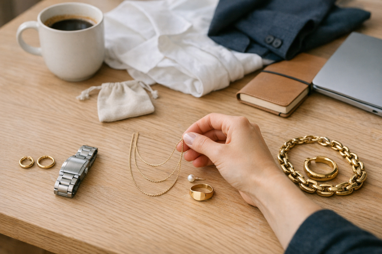 Kontorsmykker uden stress: Mit 3-trins system fra “næsten usynlig” til “jeg mener det”