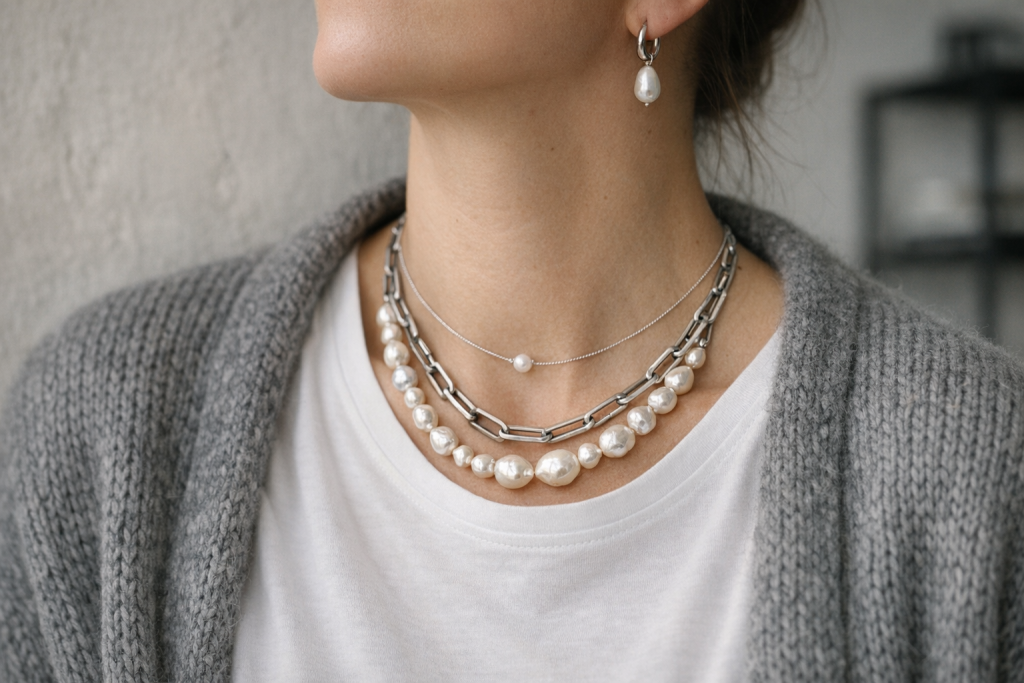 Perler uden “pænt-pænt”: 2026-guiden til et moderne perlelook du faktisk bruger