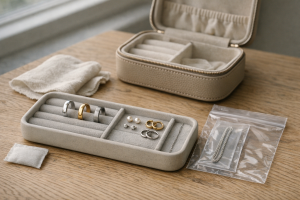 Smykker uden knuder og sorte pletter: mit opbevaringssystem, der faktisk holder