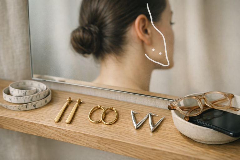 Spejltesten og 12 sikre øreringe: Find formen der klæder dit ansigt på 5 minutter