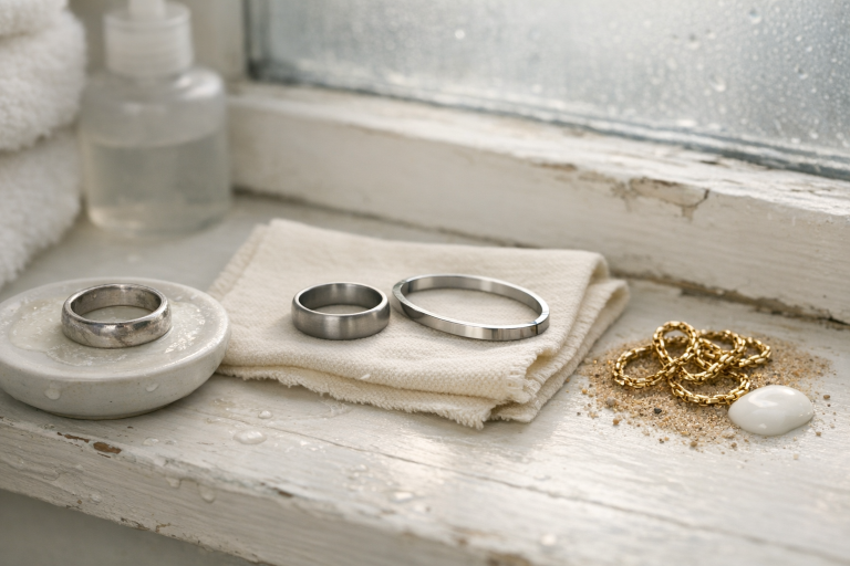 Vandfaste smykker findes ikke helt, men du kan komme tæt på: min guide til strand, sved og brusebad