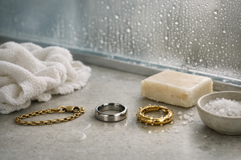 “Waterproof” smykker: Hvad du faktisk kan forvente (og hvad du ikke kan)