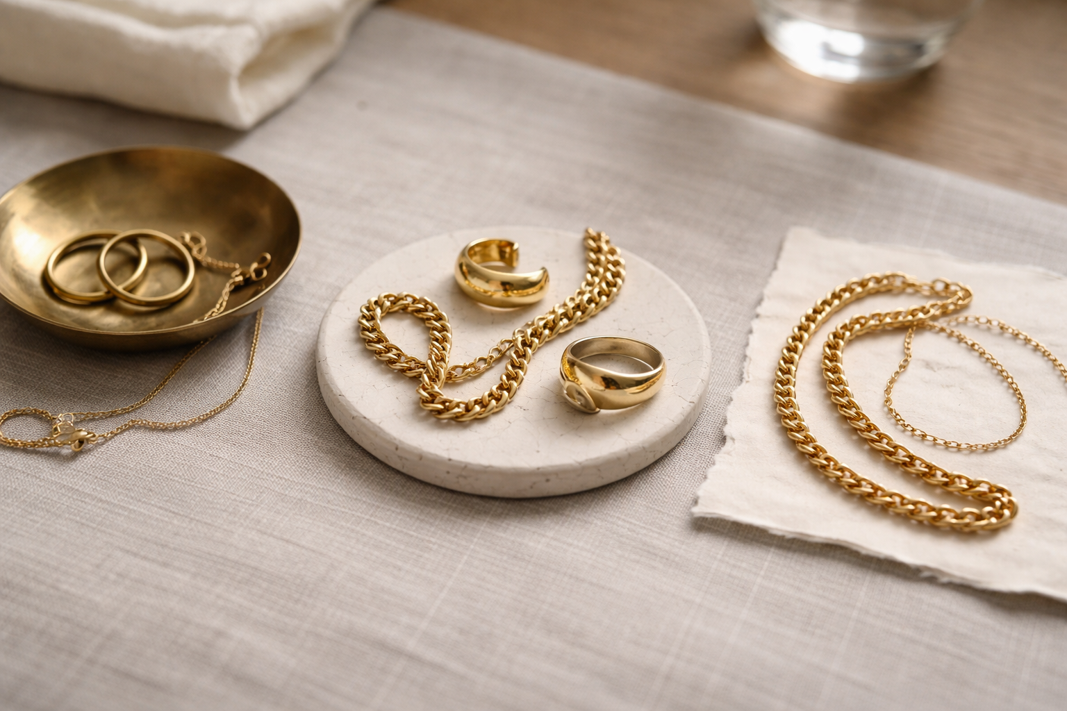 Guld-look uden skuffelser: sådan vælger du mellem forgyldt, vermeil og gold filled