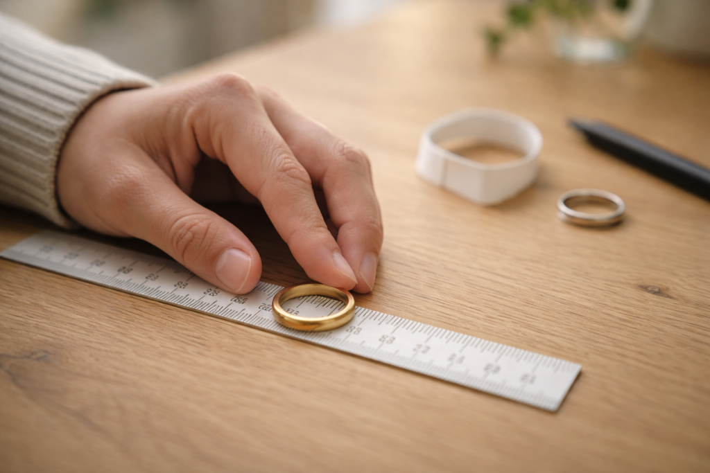 Ringstørrelse uden gætteri: min hjemme-metode der faktisk virker