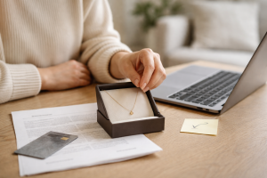 Tryg ved smykker på nettet: Din rolige guide til returret og snyd