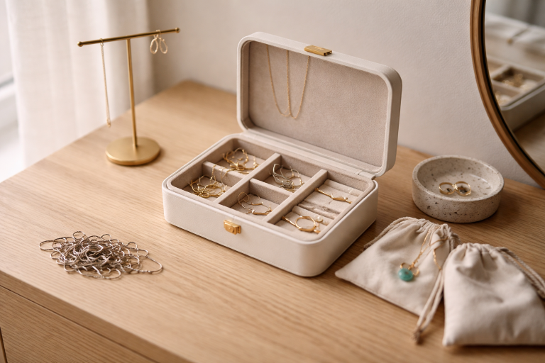 9 enkle vaner der redder dine smykker fra knuder, ridser og sort sølv