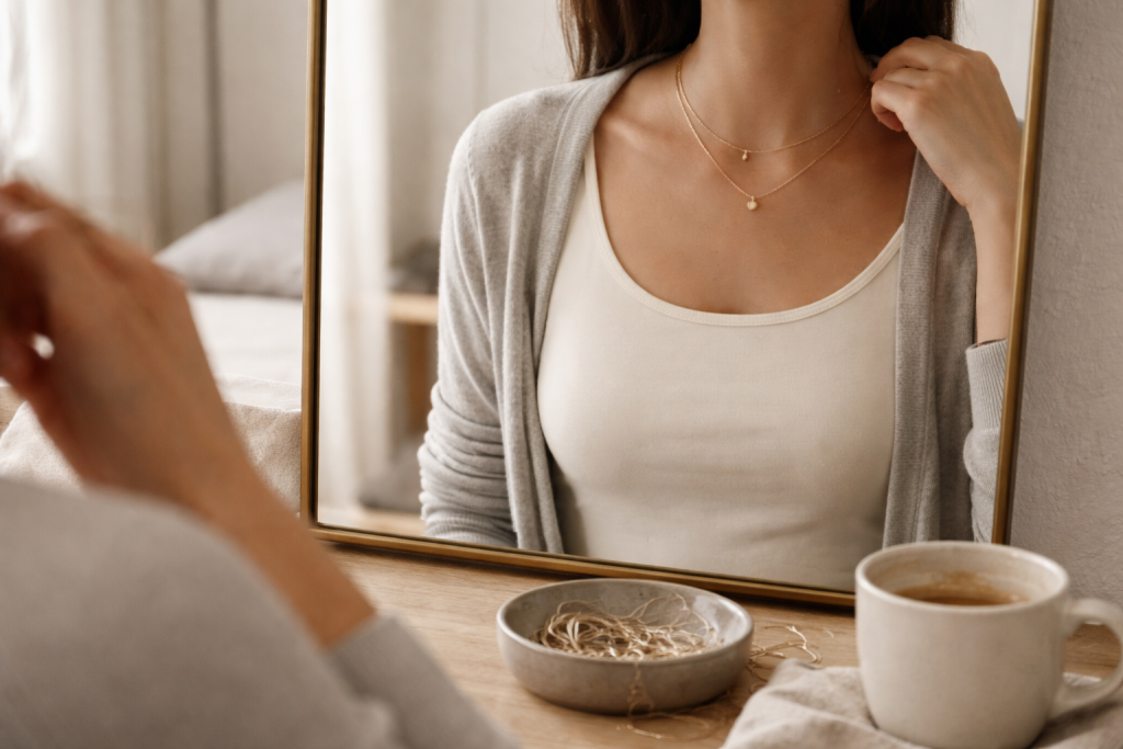 Din halskæde saboterer din udskæring (men det er nemt at fikse)