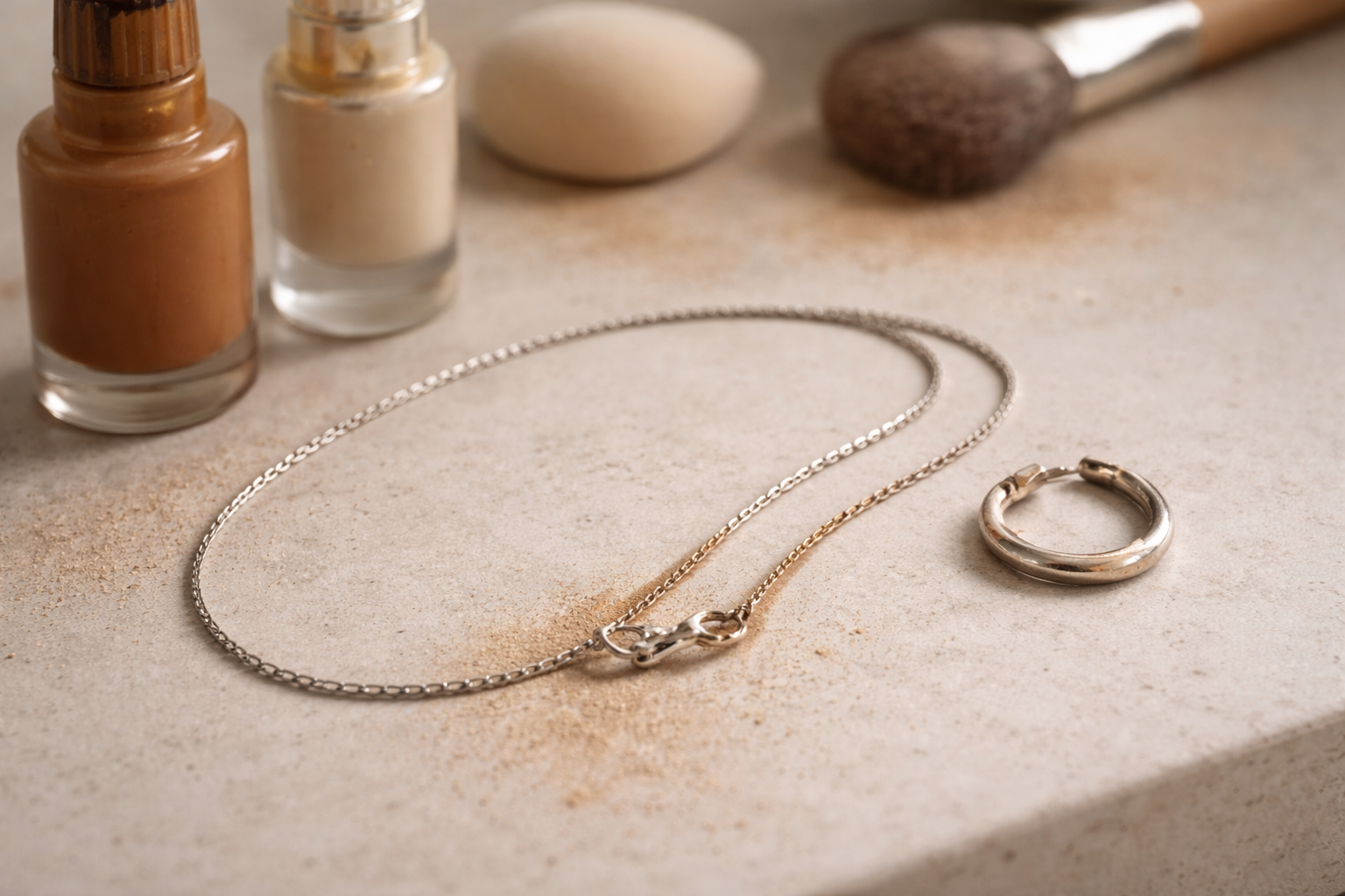 Red smykkerne fra din selvbruner - uden at droppe gløden