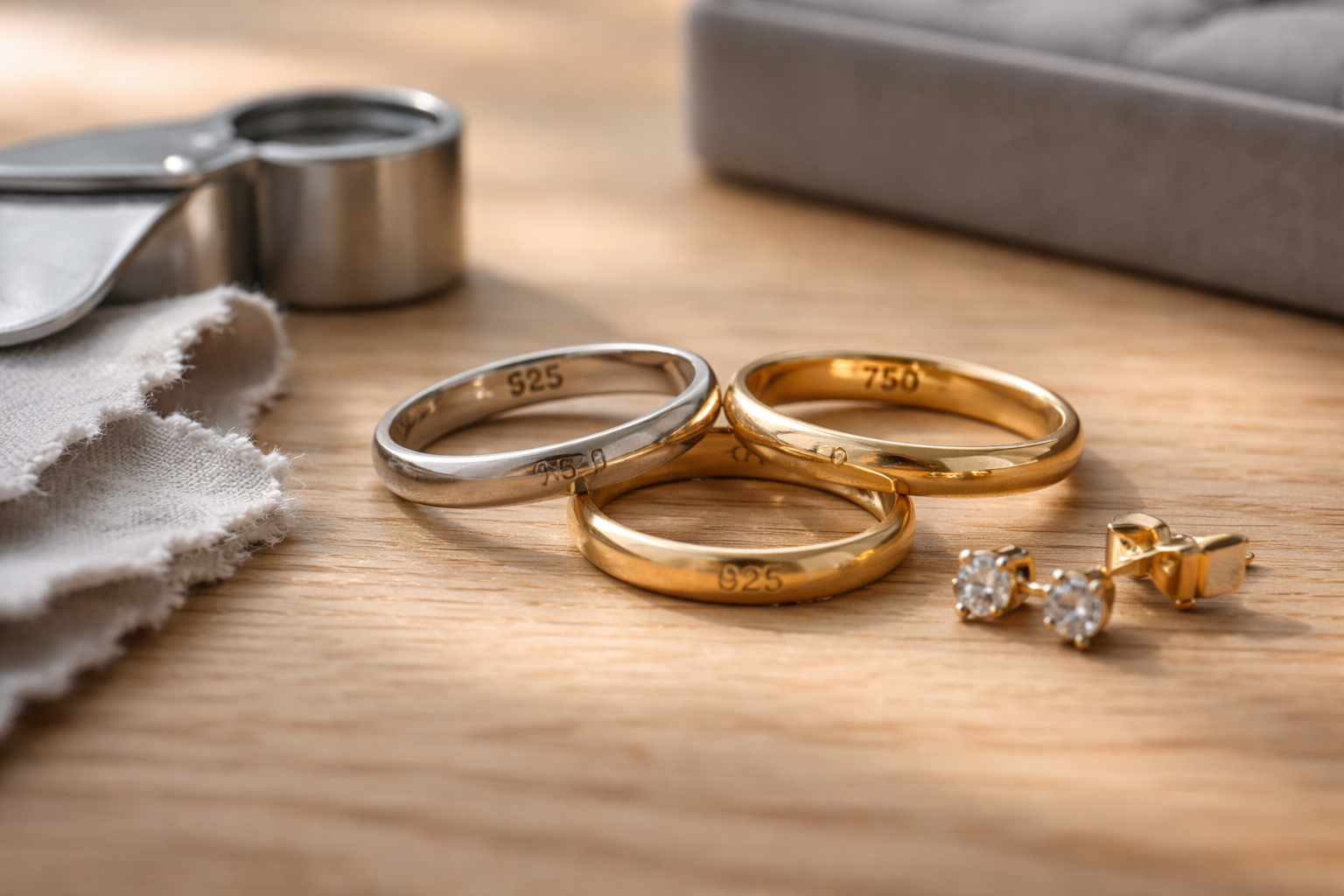 Stempler i smykker: Hvad betyder 925, 585, 750 og mesterstempel?